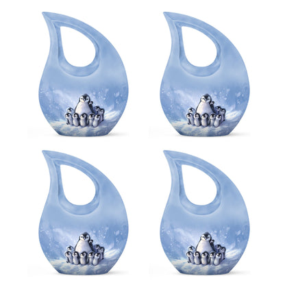 Penguin Theme 3 Inch Keepsake Pack of 4