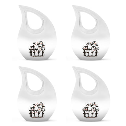 Penguin Theme 3 Inch Keepsake Pack of 4