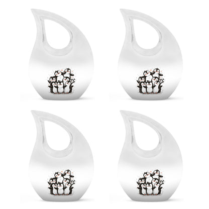 Penguin Themed Cremation Urn for adults