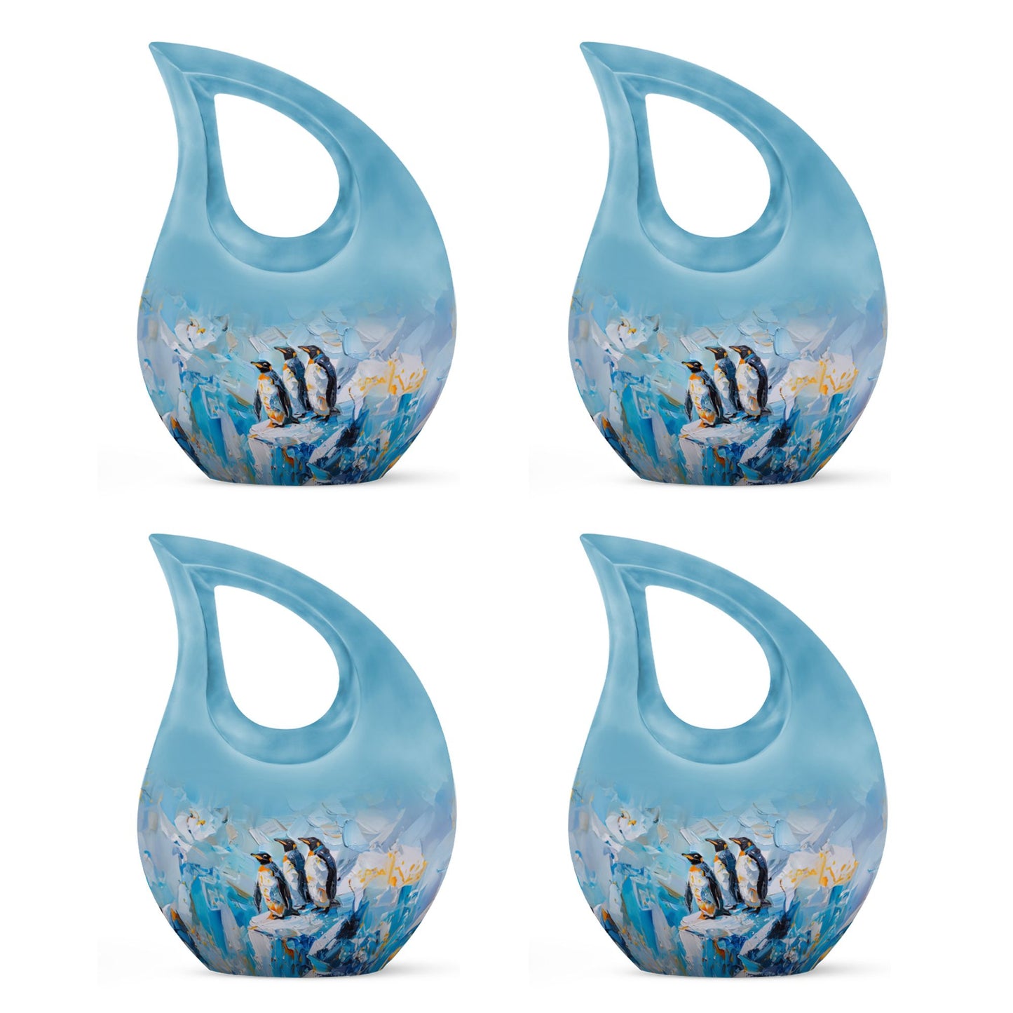 Penguin Theme 3 Inch Keepsake Pack of 4