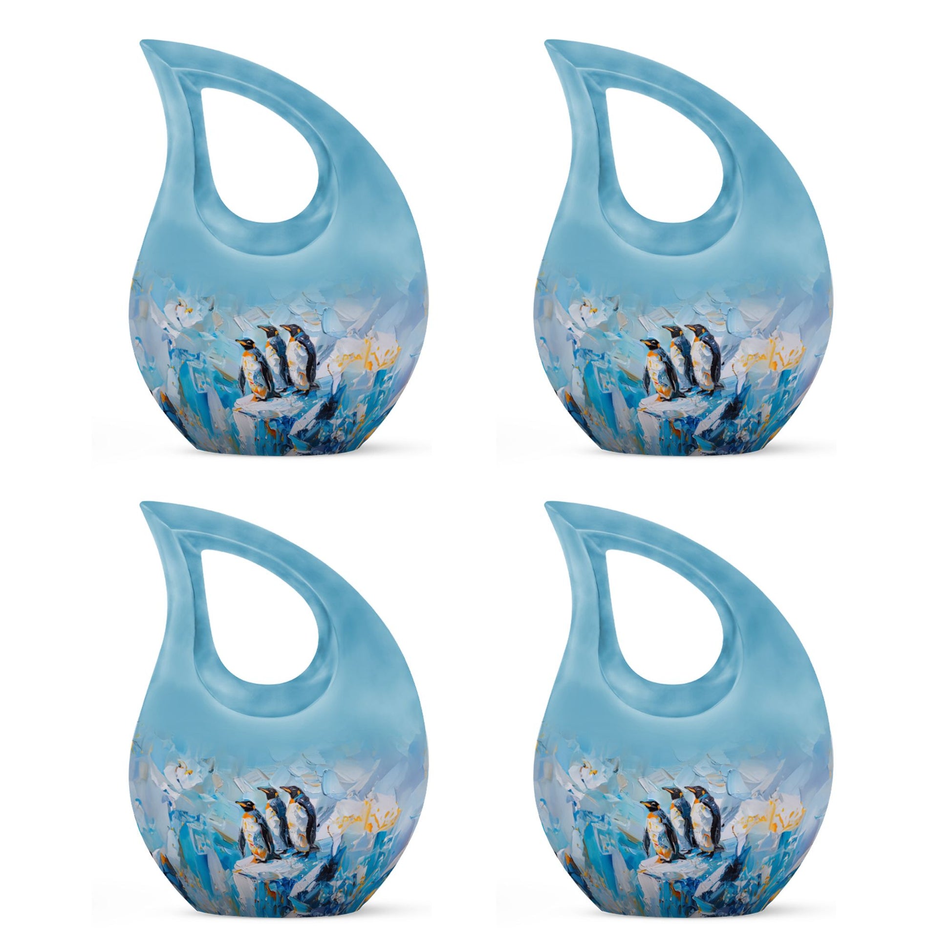 Penguin Theme 3 Inch Keepsake Pack of 4