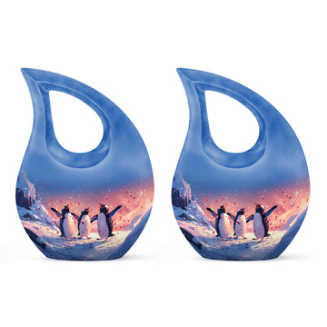 Small Urn Set of 2 -3