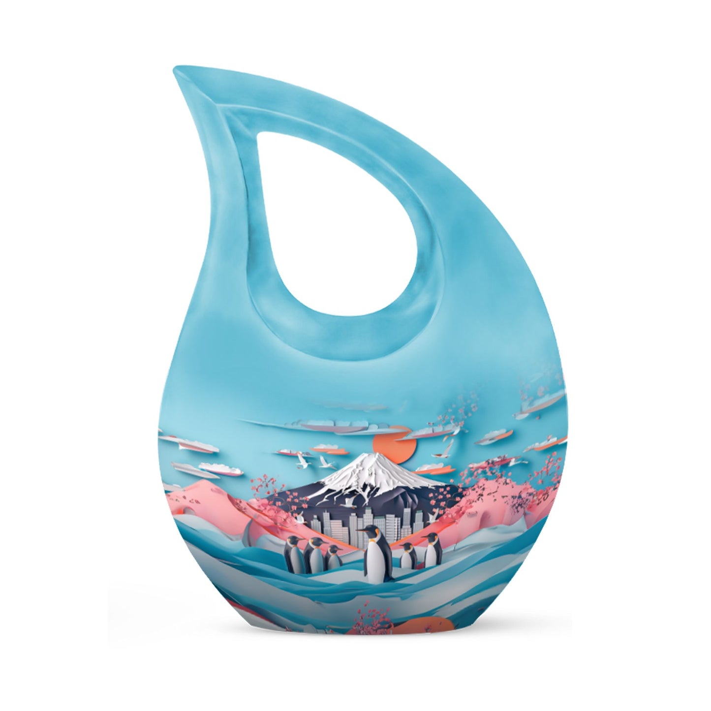 Medium-sized Penguin urn