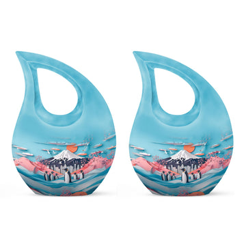 Small Urn Set of 2 -3