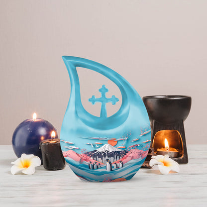 Medium-sized Penguin urn