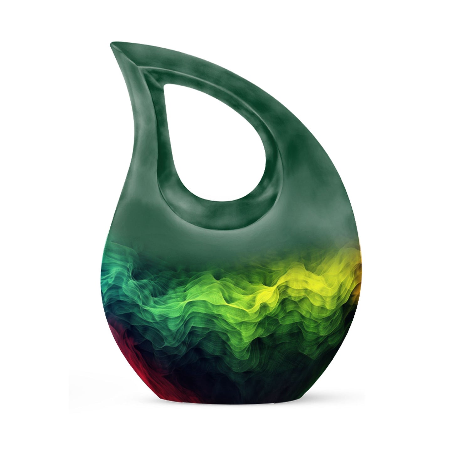 abstract urn customizable for human ashes