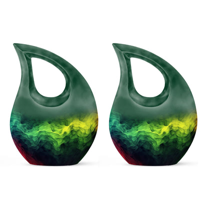 abstract urn customizable for human ashes