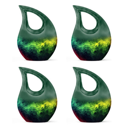 abstract urn customizable for human ashes
