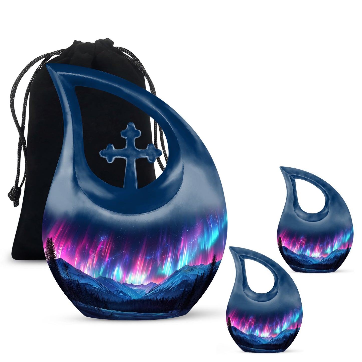 Personalized Galaxy Cremation Urn for Human Ashes - Yatskia