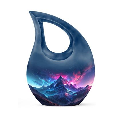 Large Aurora Borealis Urn