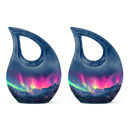 Aurora Borealis Theme 3 Inch Keepsake Pack of 2