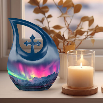 Aurora Borealis Urn