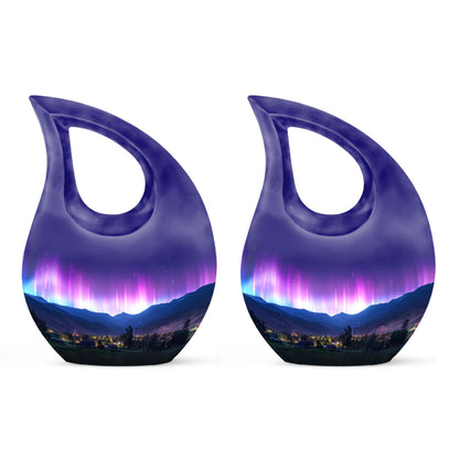 Aurora Borealis Theme 3 Inch Keepsake Pack of 2