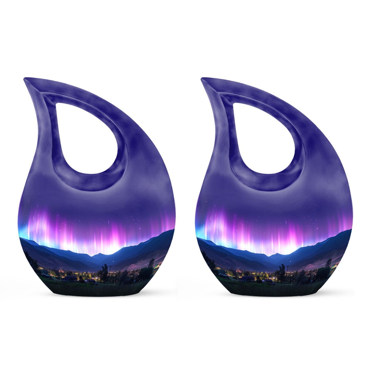Aurora Borealis Urn