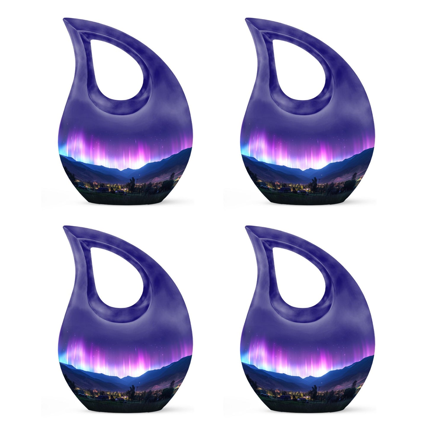 Aurora Borealis Urn