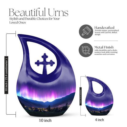 Aurora Borealis Urn