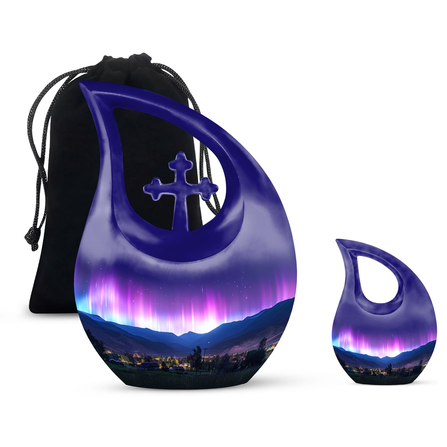 Aurora Borealis Urn