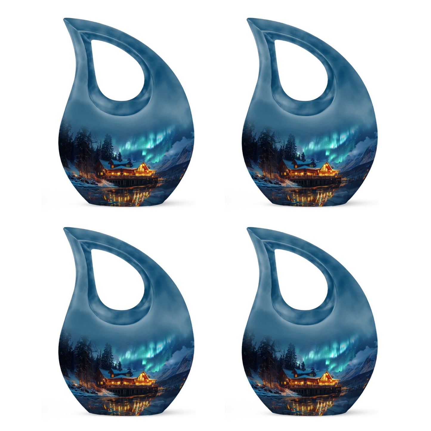 Aurora Borealis Urn