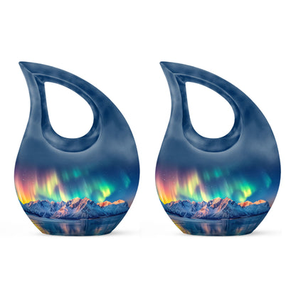 Aurora Borealis Theme 3 Inch Keepsake Pack of 2