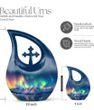 Affordable Aurora Borealis urn