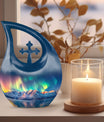 Affordable Aurora Borealis urn
