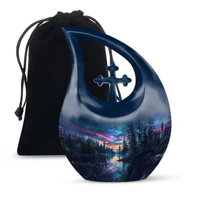 Aurora Borealis urn