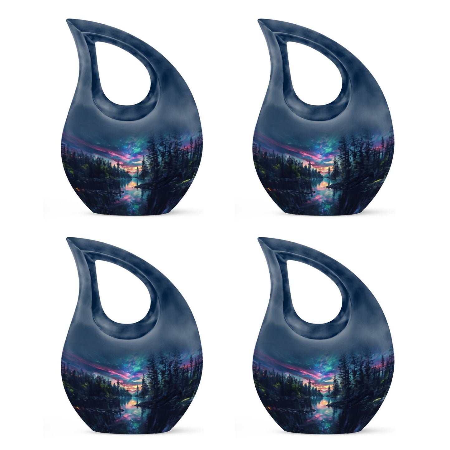 Aurora Borealis urn