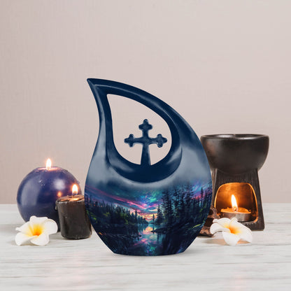 Aurora Borealis urn