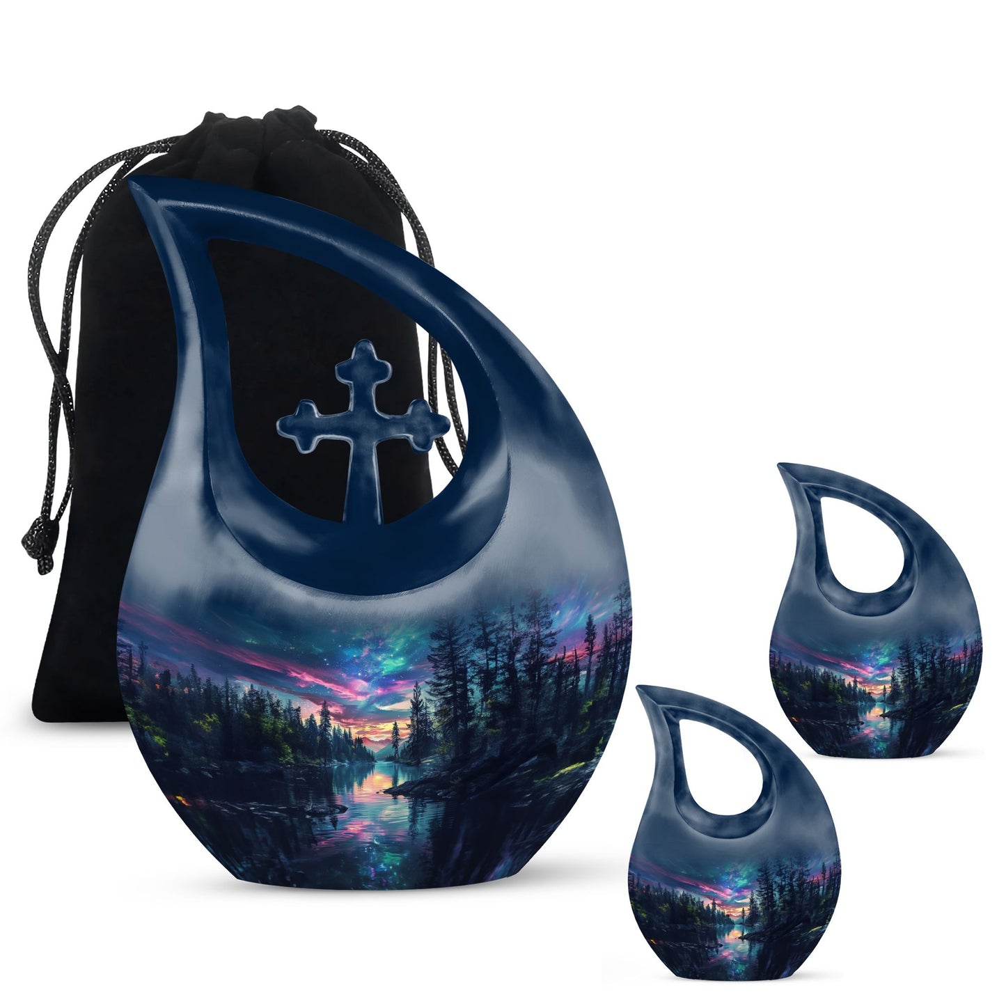 Aurora Borealis urn