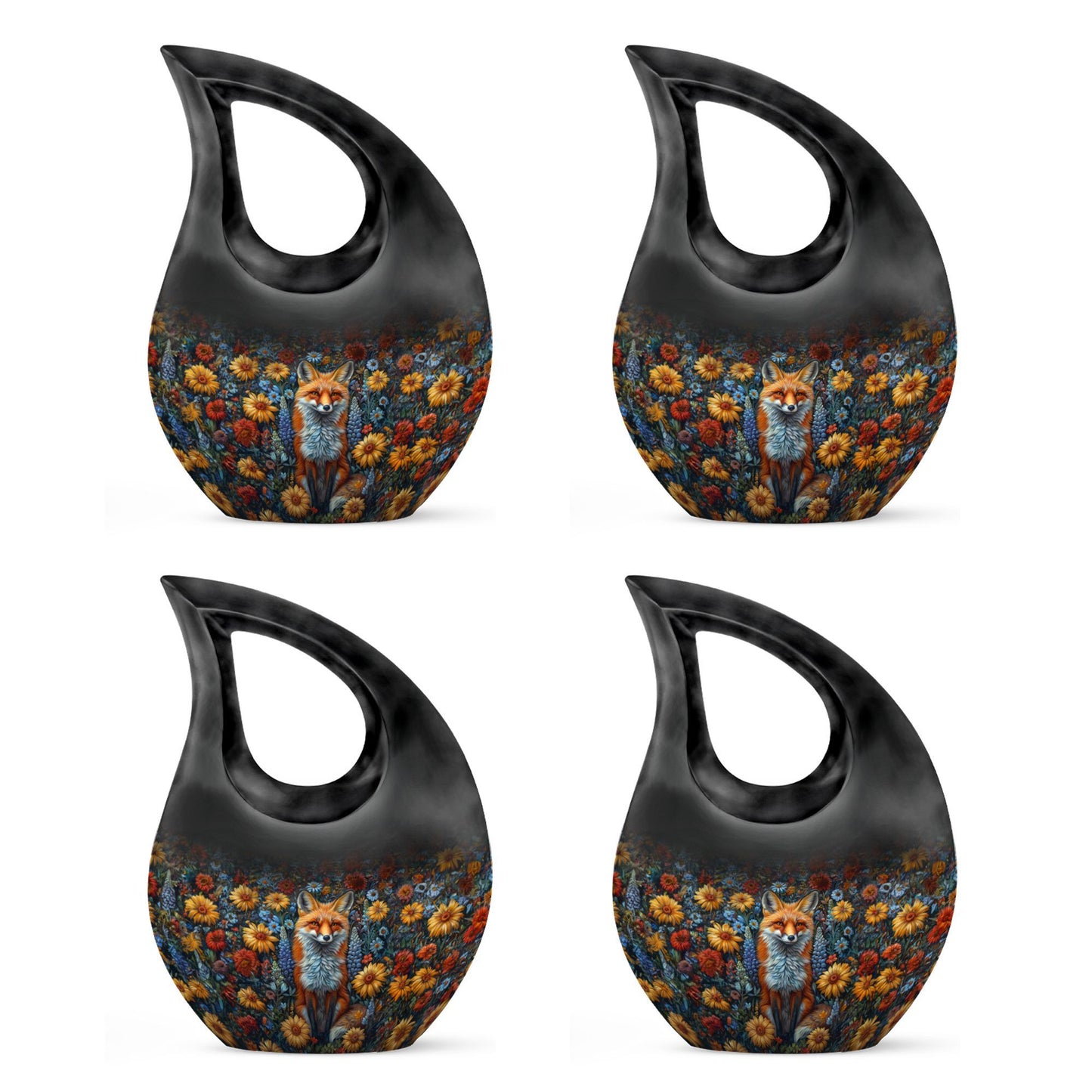 10 inch Fox Urn