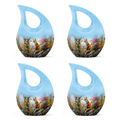 Fox Theme 3 Inch Keepsake Pack of 4