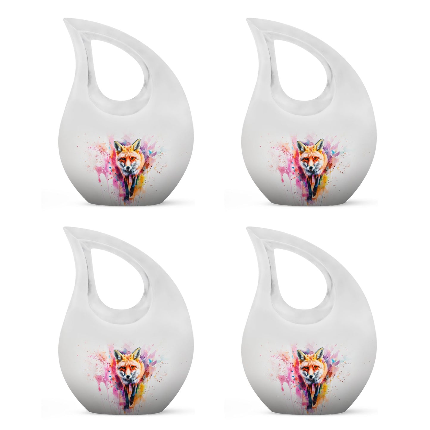 Fox Theme 3 Inch Keepsake Pack of 4