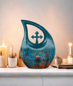Affordable 10-inch Cross Drop Urn