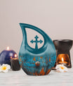 Affordable 10-inch Cross Drop Urn