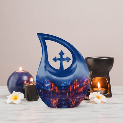10 Inch Basketball-themed Custom Urn