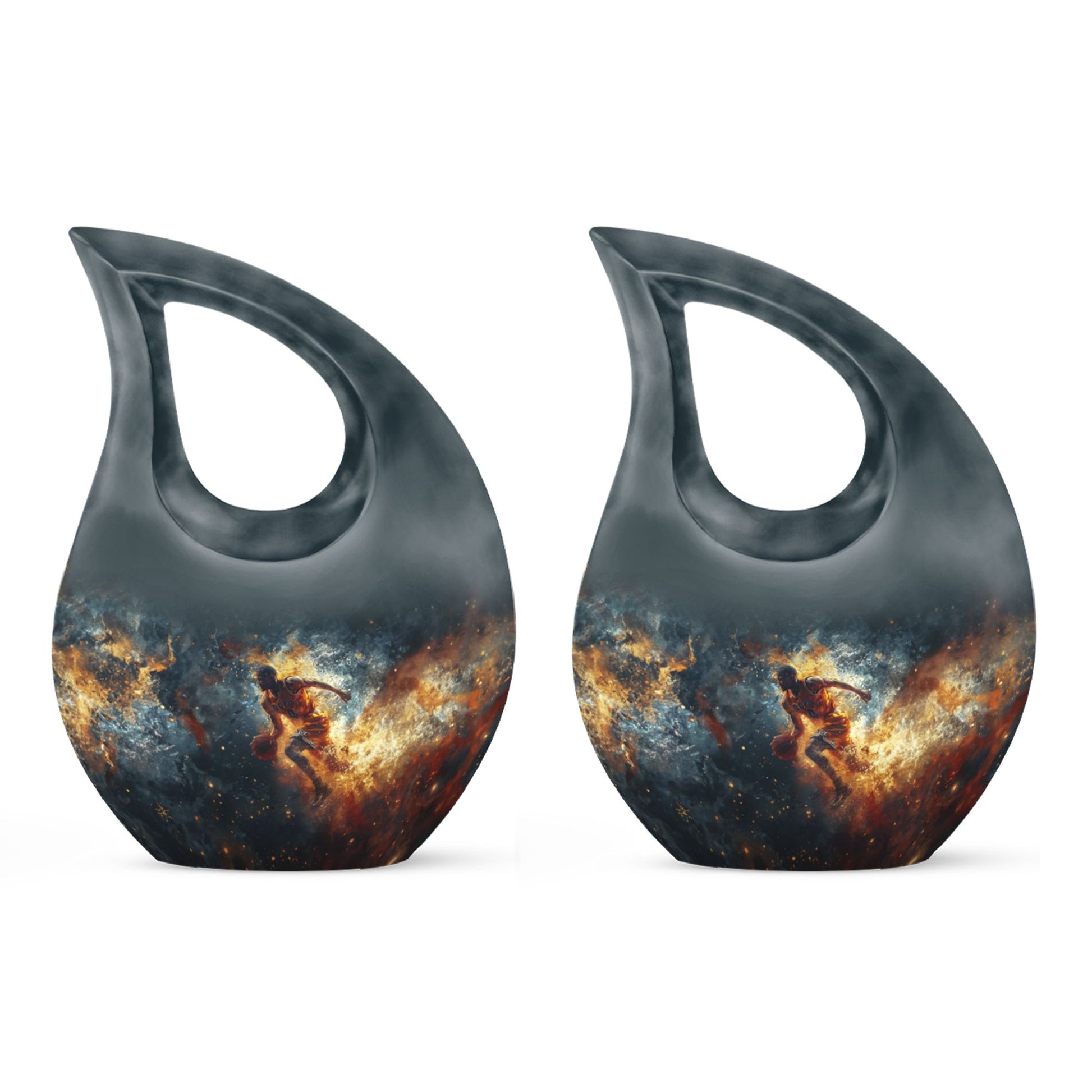 Basketball Theme 3 Inch Keepsake Pack of 2