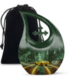 10-inch Car Theme Cross Drop Urn 