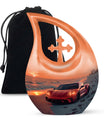 Car Cremation Urn - Large Aluminium Creation Urn For Human