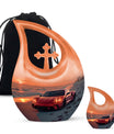 Car Cremation Urn - Large Aluminium Creation Urn For Human