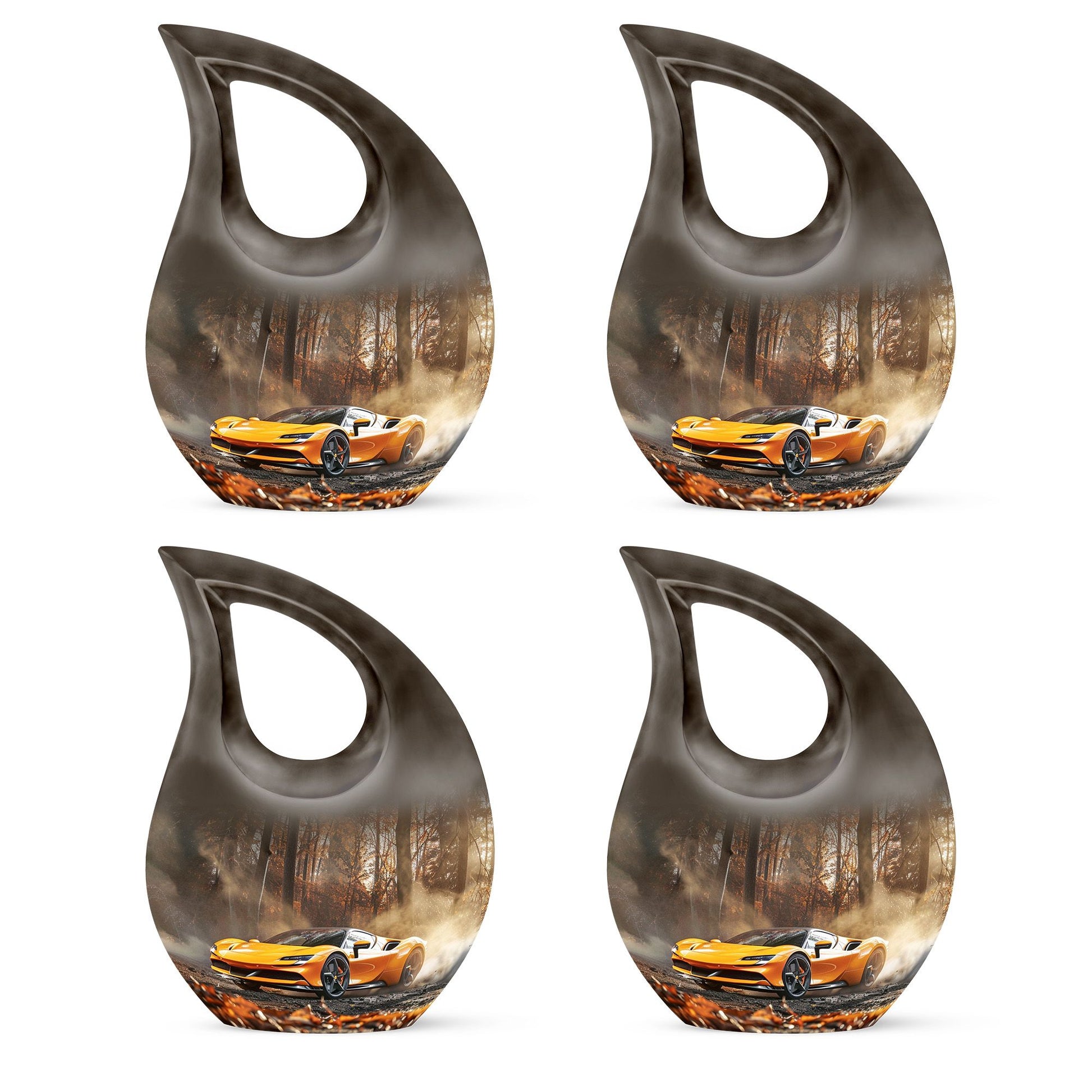 Car Theme 3 Inch Keepsake Pack of 4