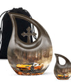 Cross Drop Car Urn - Personalized Cremation Urn For Human
