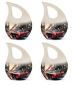 Car Theme 3 Inch Keepsake Pack of 4