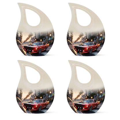 Car Theme 3 Inch Keepsake Pack of 4