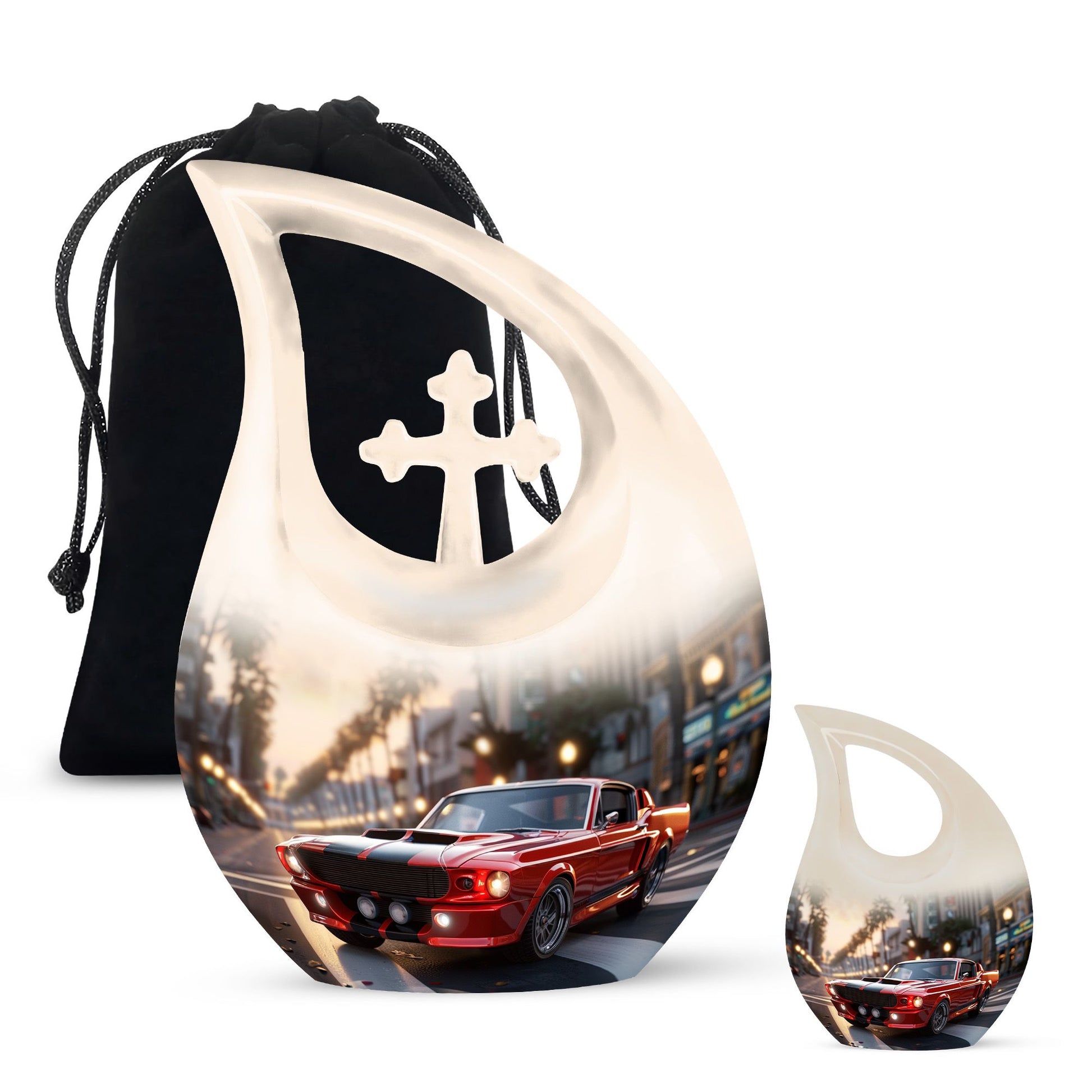 Car Cremation Urn |Large Aluminium Cremation Urn For Human