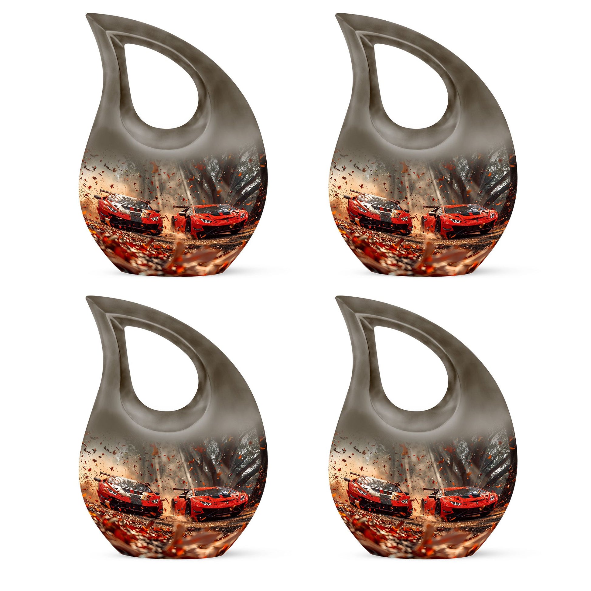 Car Theme 3 Inch Keepsake Pack of 4