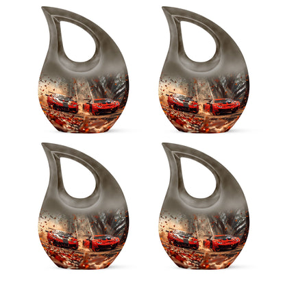 Car Theme 3 Inch Keepsake Pack of 4