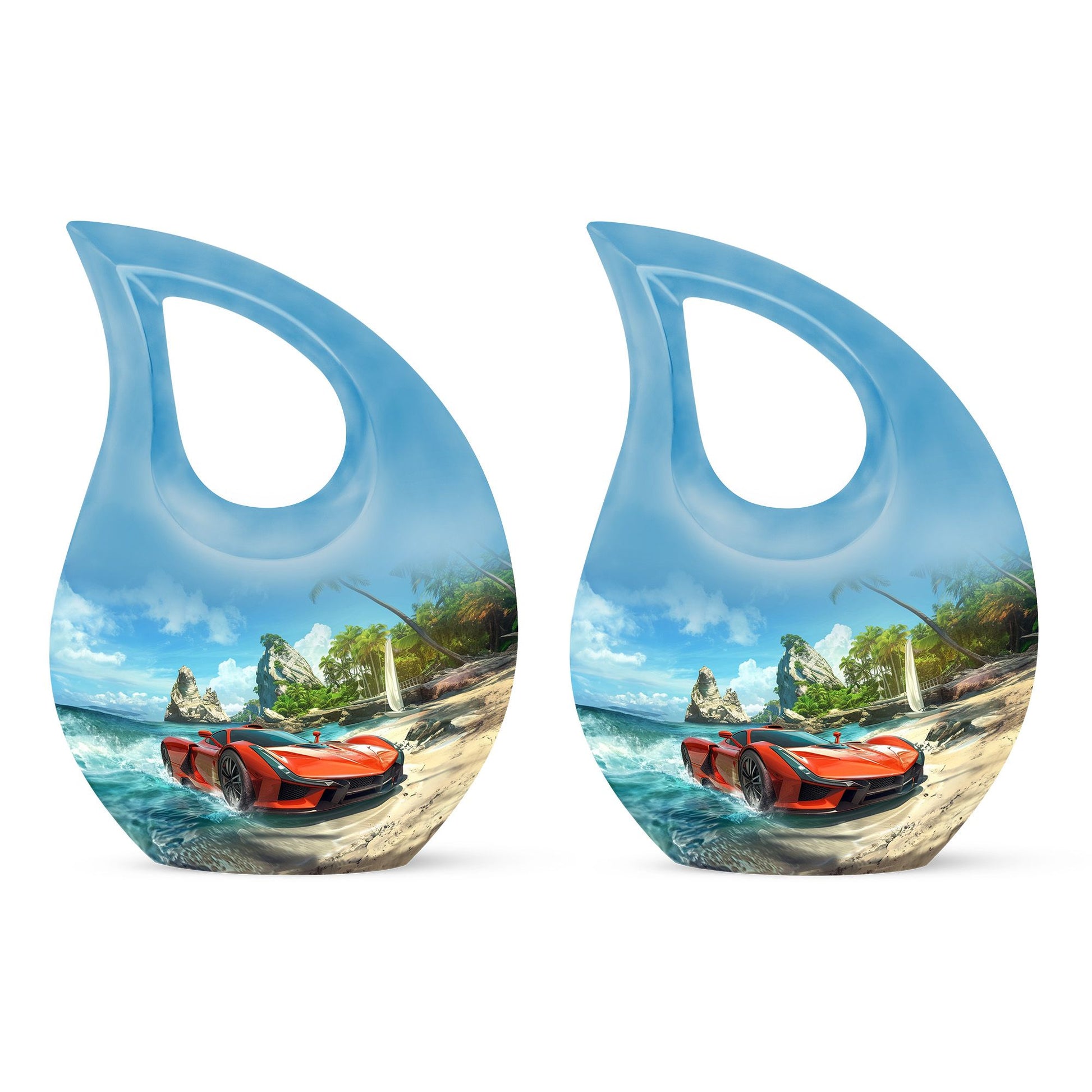 Car Theme 3 Inch Keepsake Pack of 2