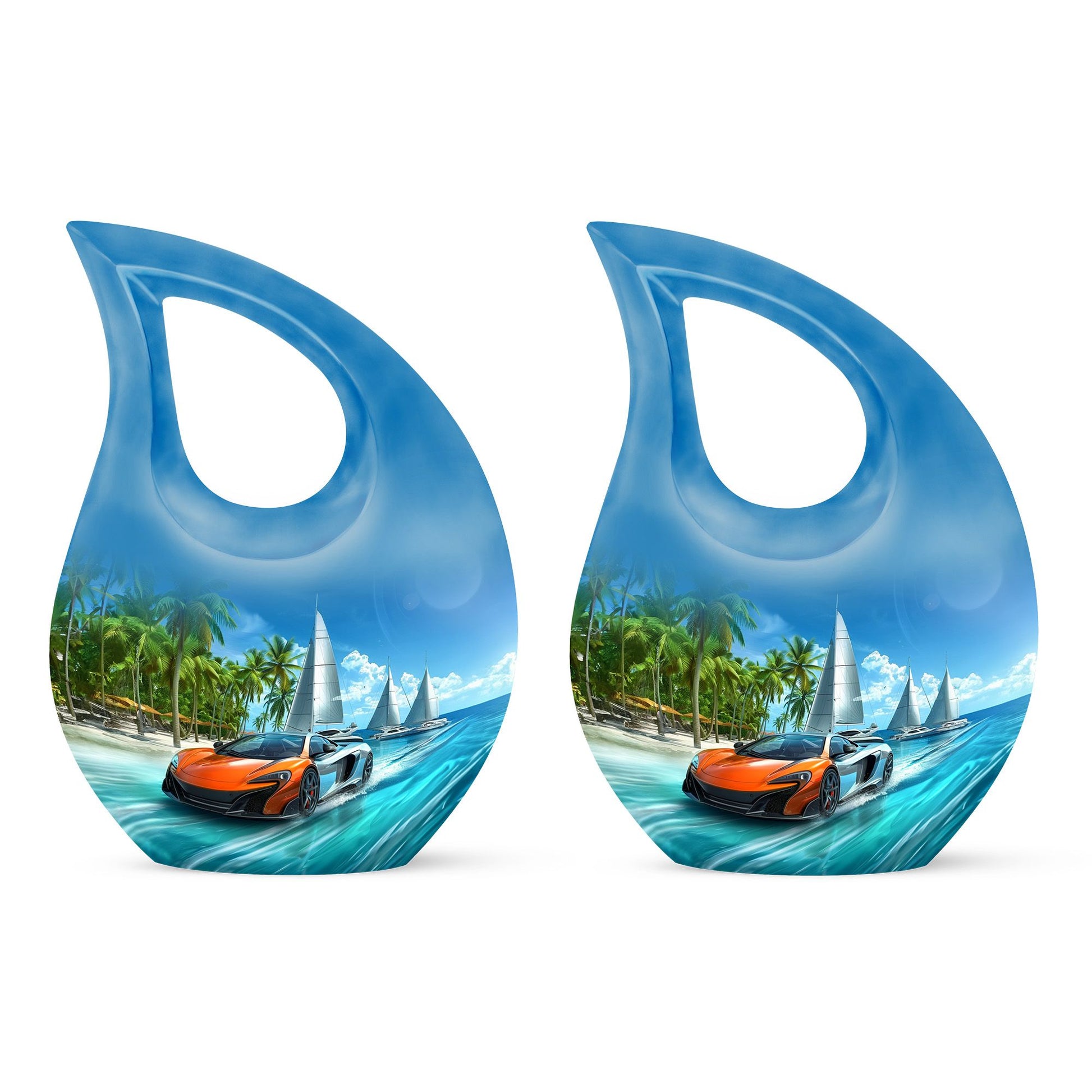 Car Theme 3 Inch Keepsake Pack of 2