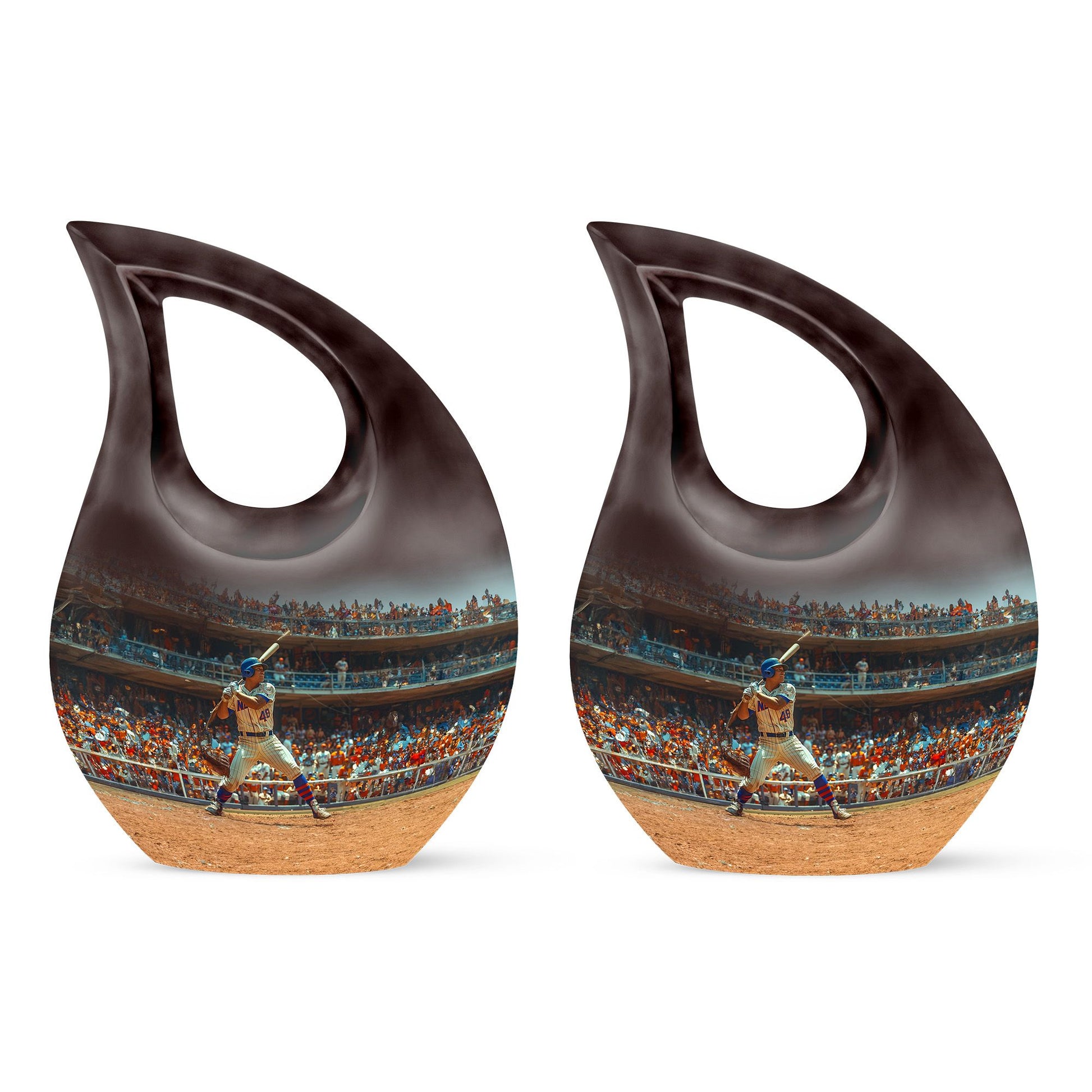 Baseball Theme 3 Inch Keepsake Pack of 2