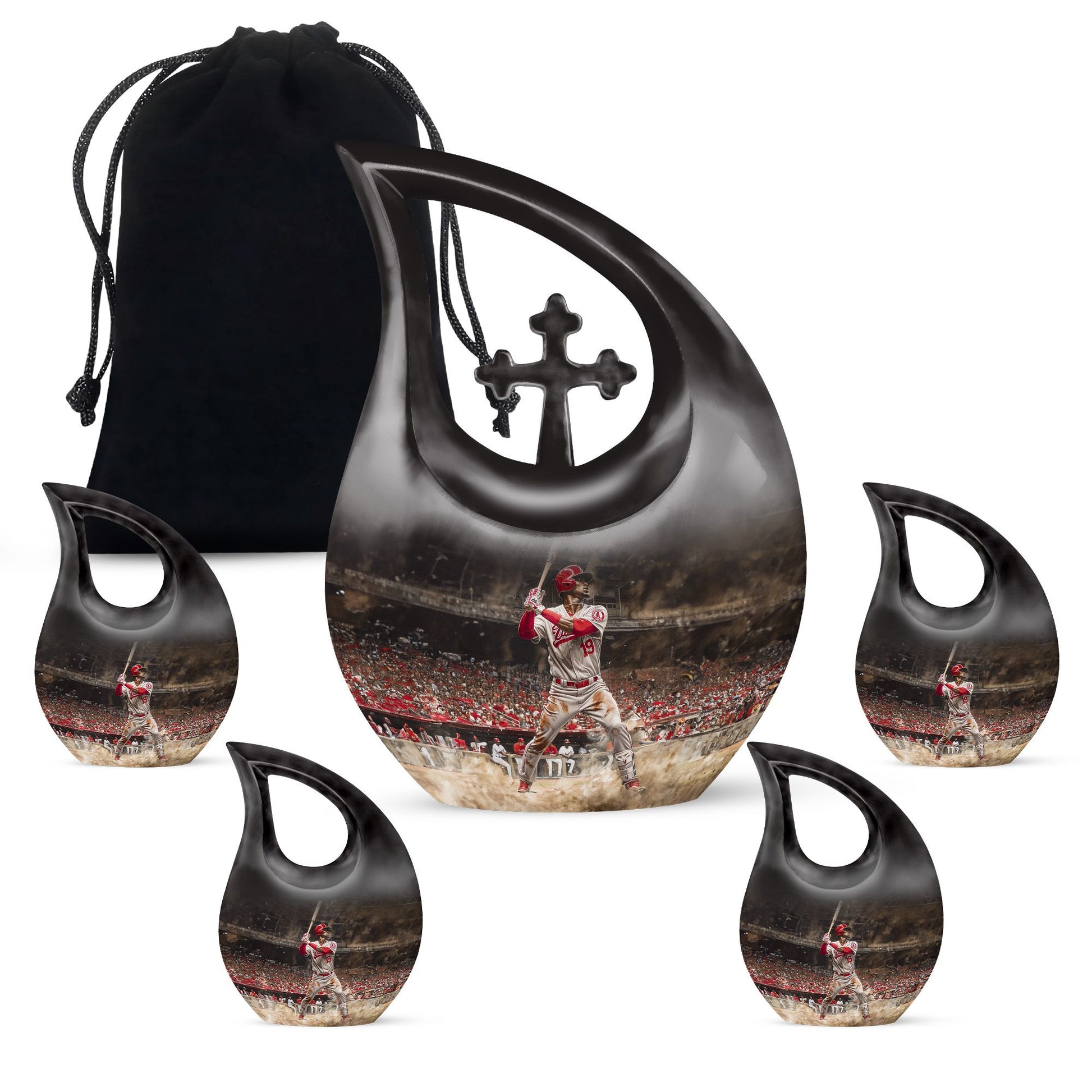 Baseball Urn: Adult Cremation Urn For Human Ashes